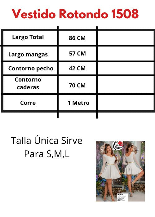 Vestido Rotondo