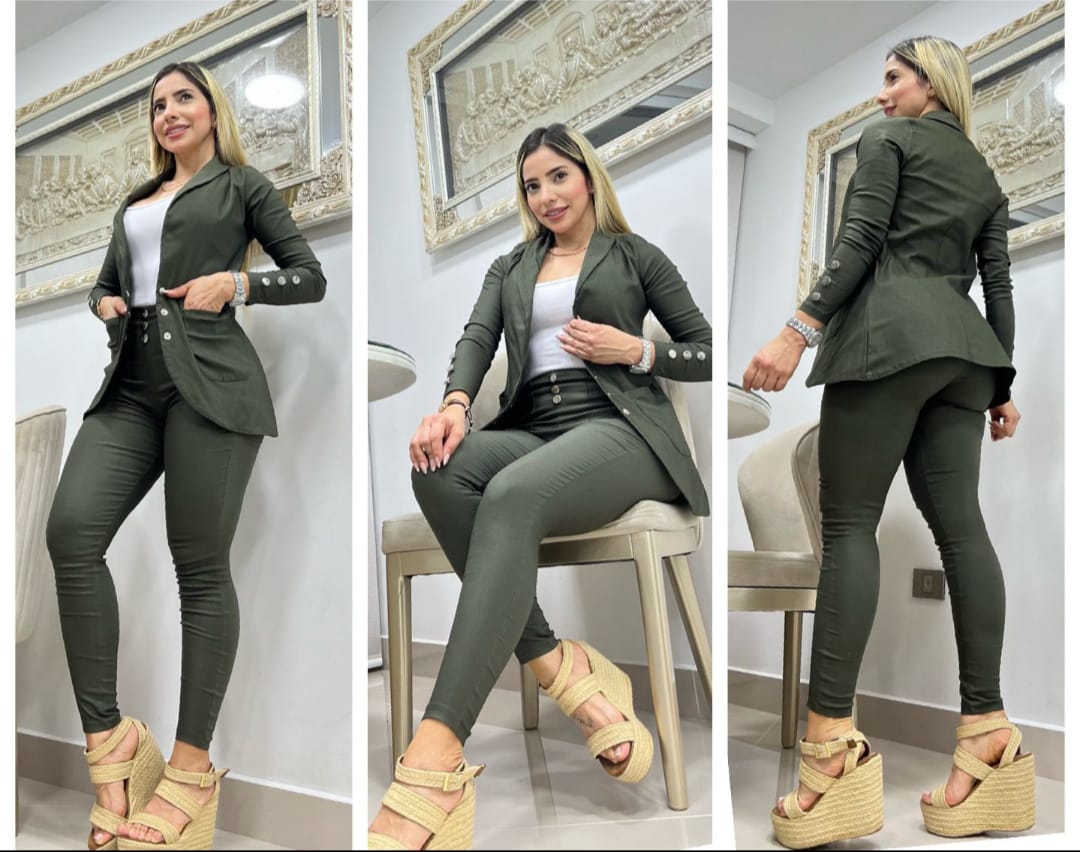 Conjunto Blazer Mujer