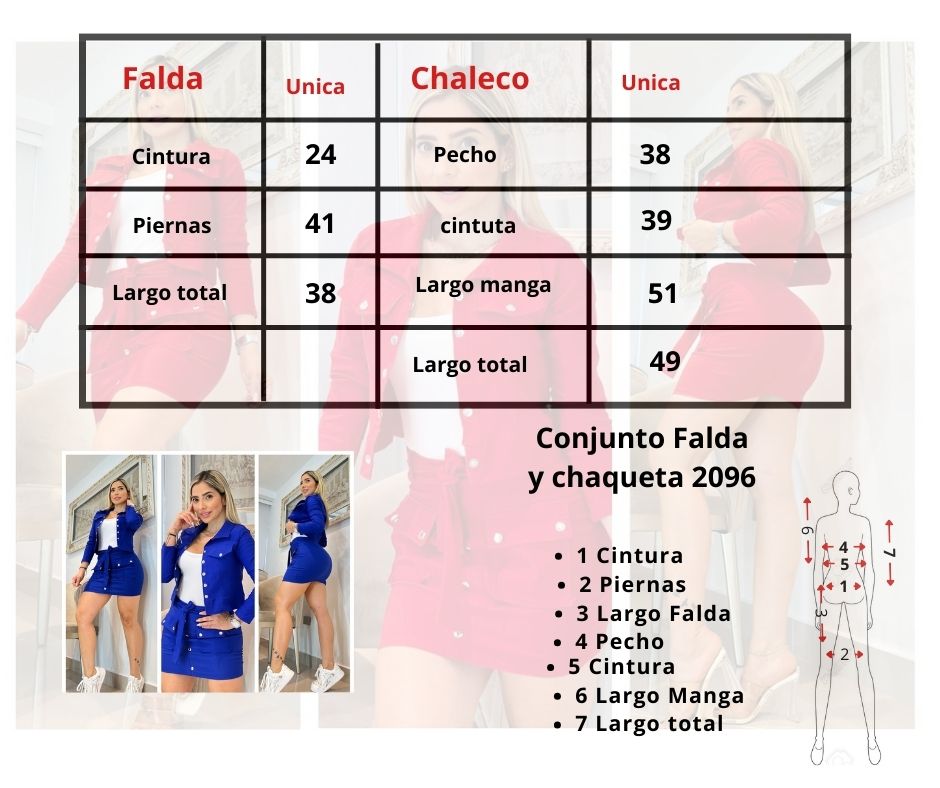 Conjunto Falda 3PZ.