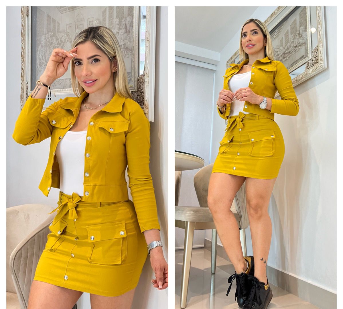 Conjunto Falda 3PZ.