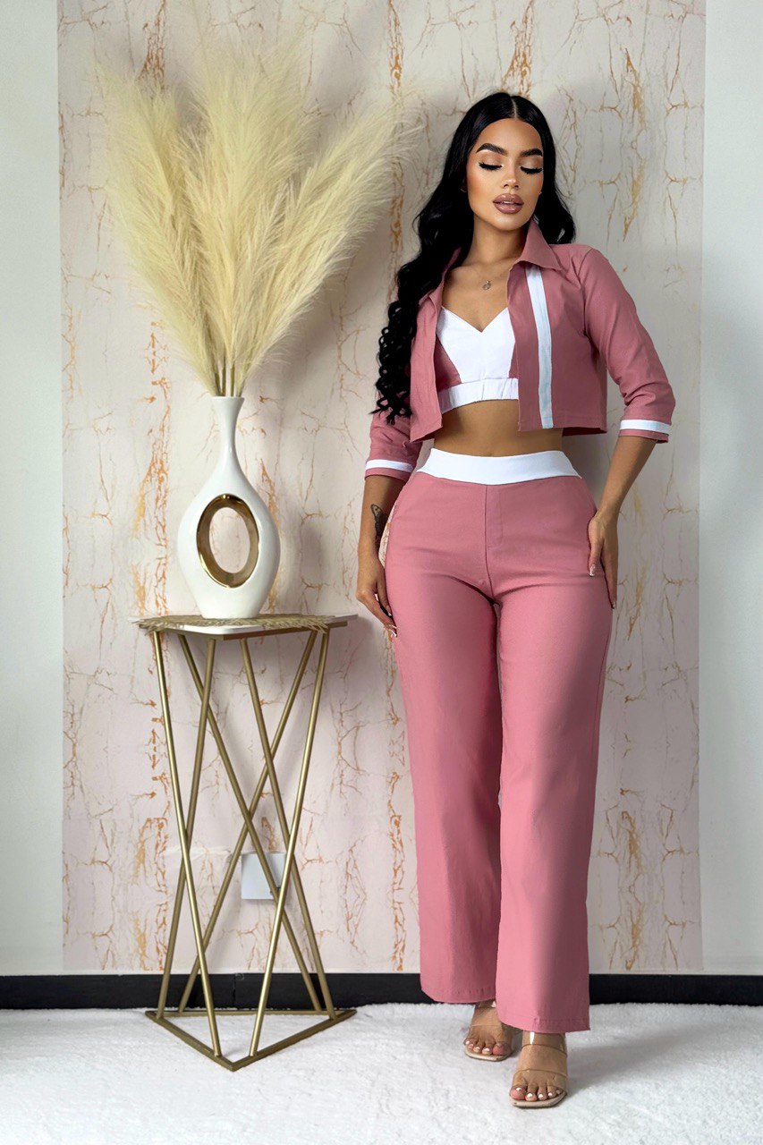 Conjunto Elegante 3 Piezas.