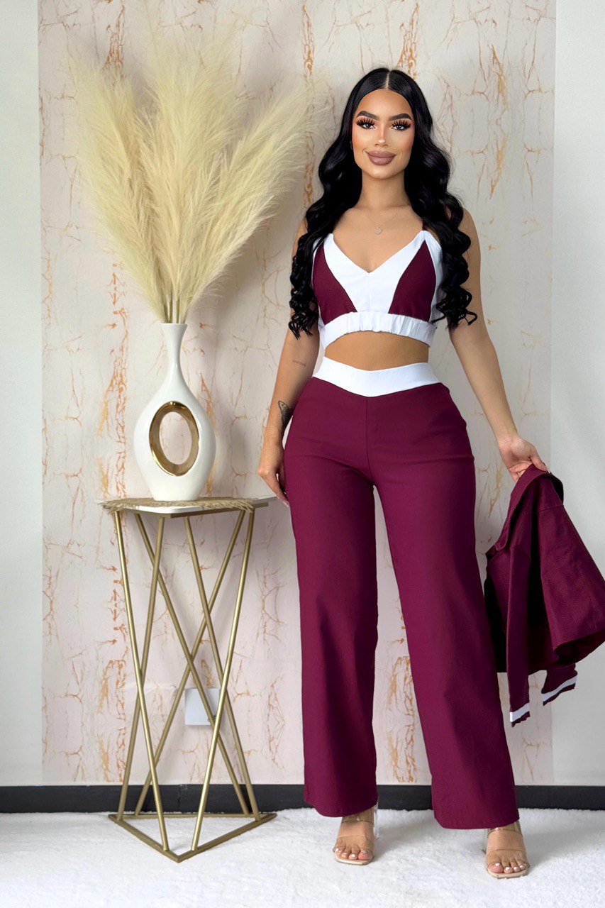 Conjunto Elegante 3 Piezas.