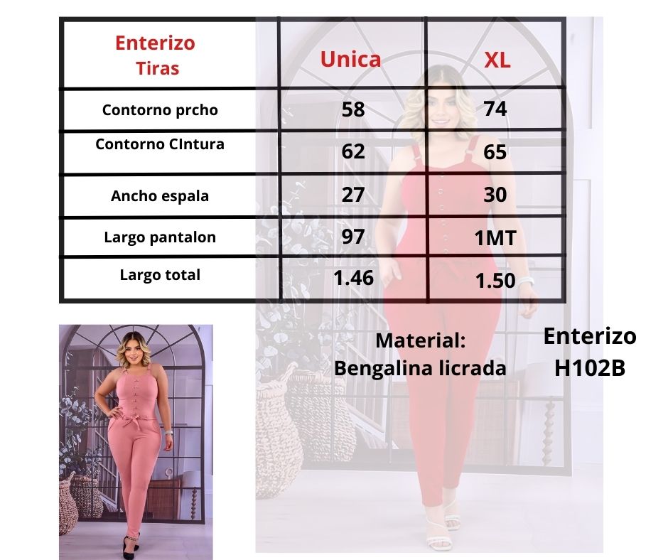 Enterizo Tiras