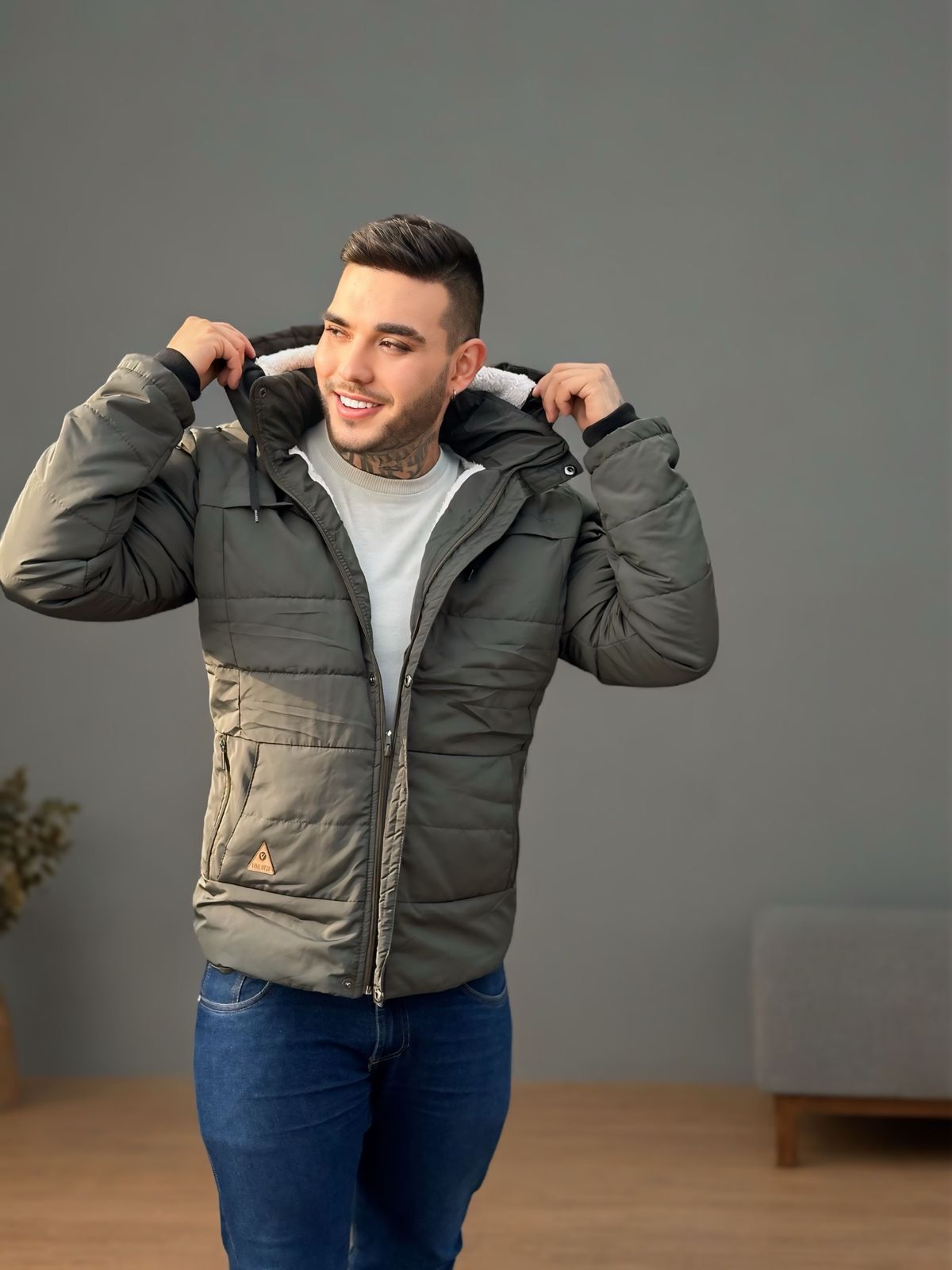 Chaqueta Acolchada Hombre