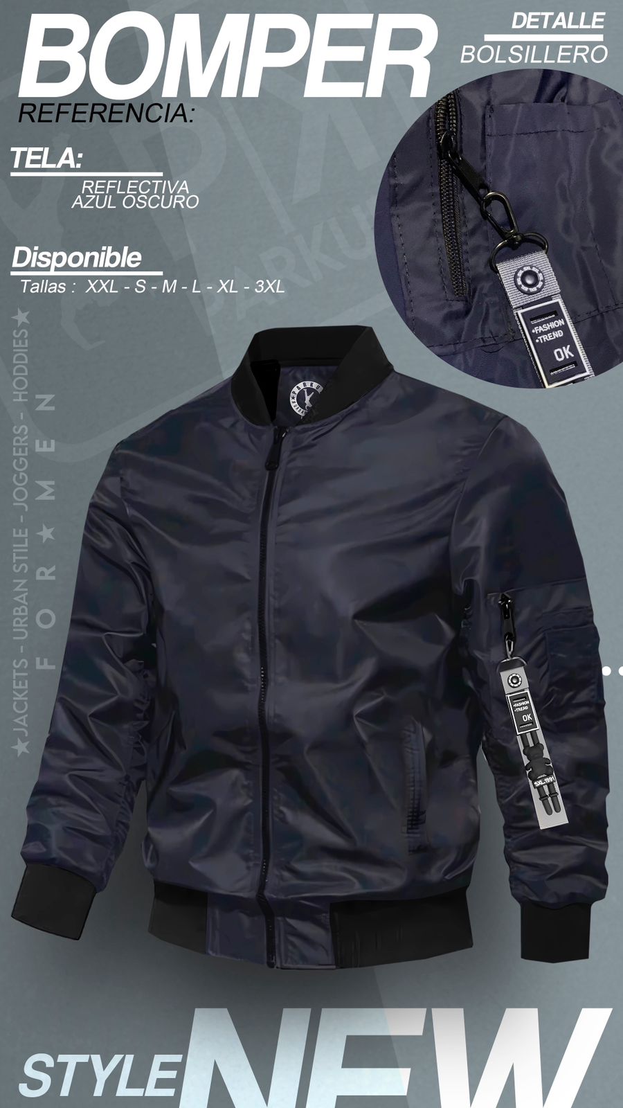 Chaqueta Bomper Piloto