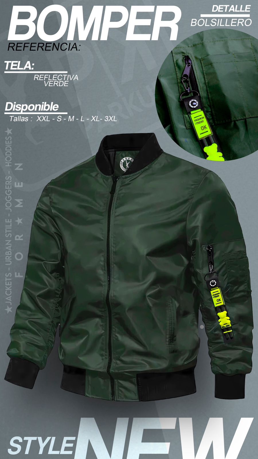 Chaqueta Bomper Piloto