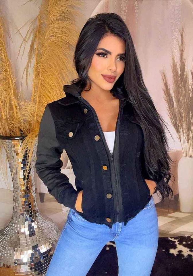 Chaqueta Jean Capota de algodón.