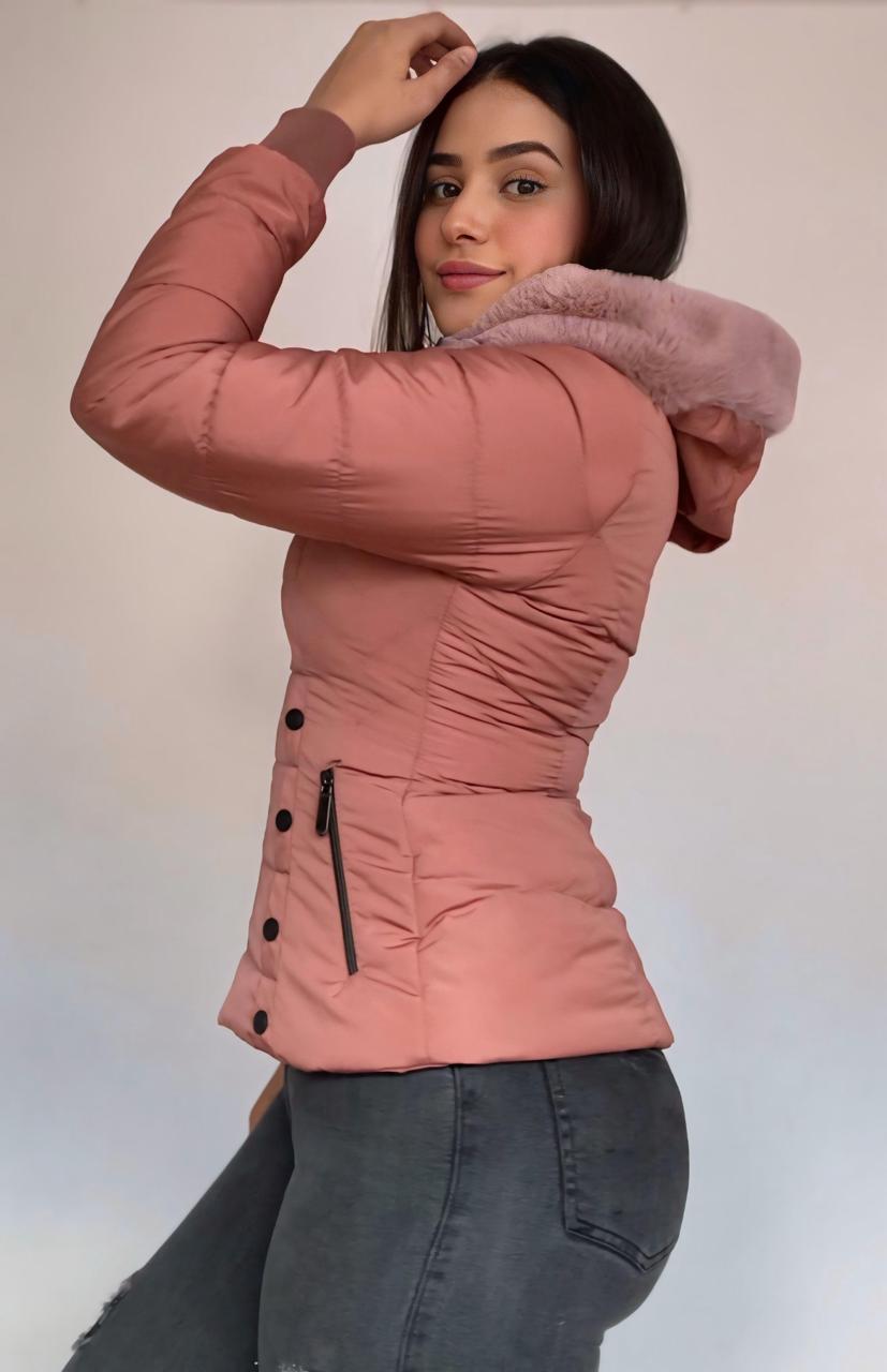 Chaqueta Capota Peluche