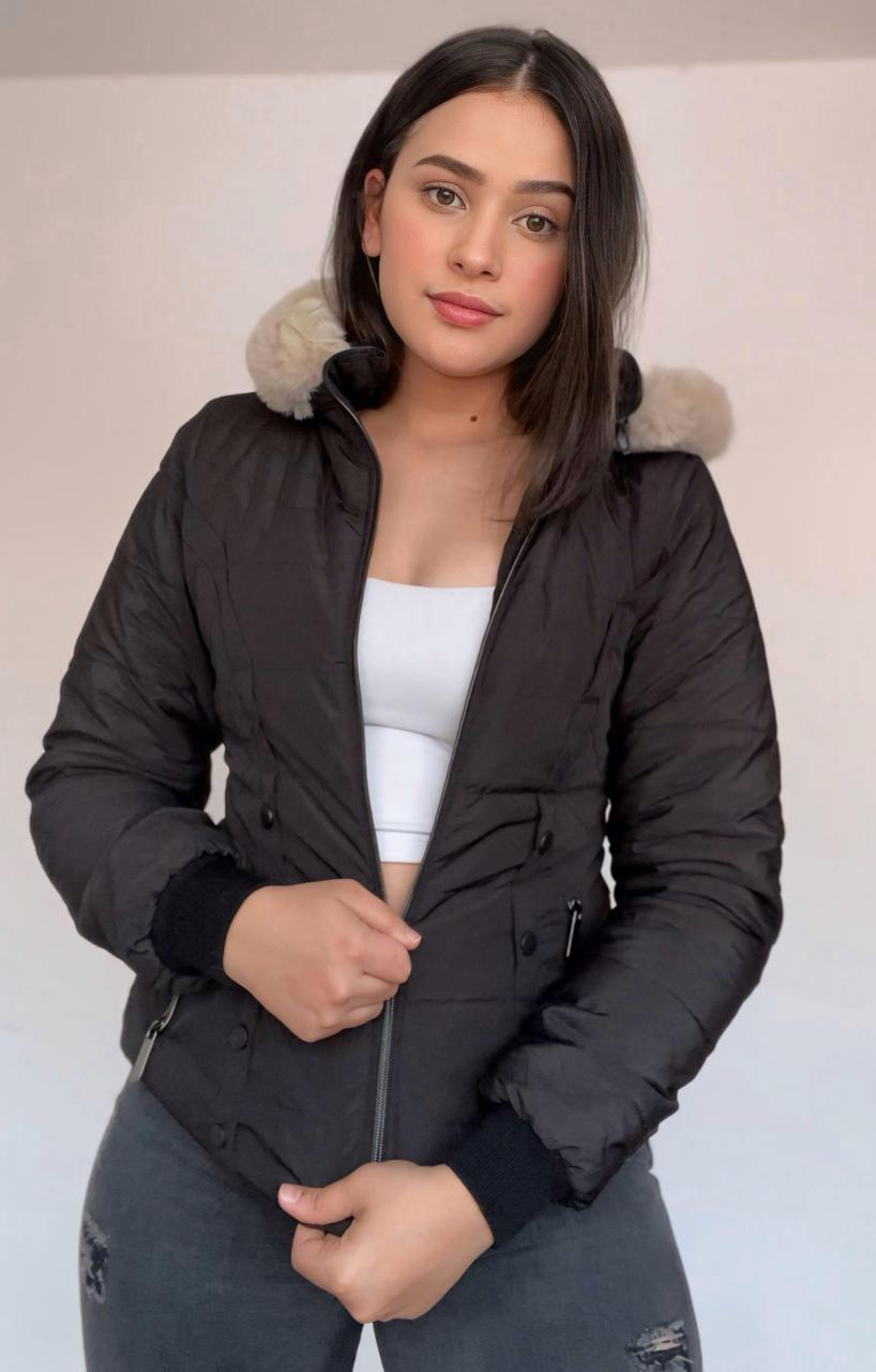 Chaqueta Capota Peluche