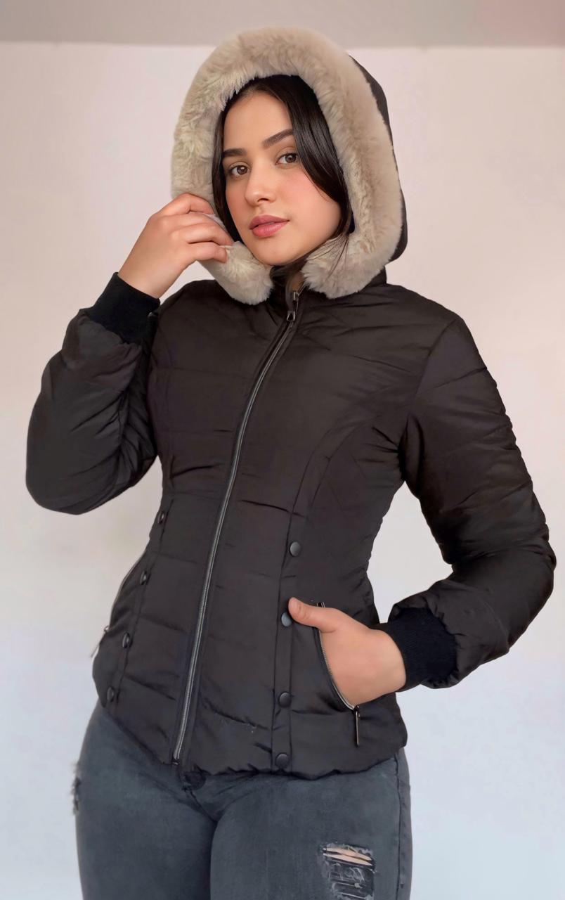 Chaqueta Capota Peluche