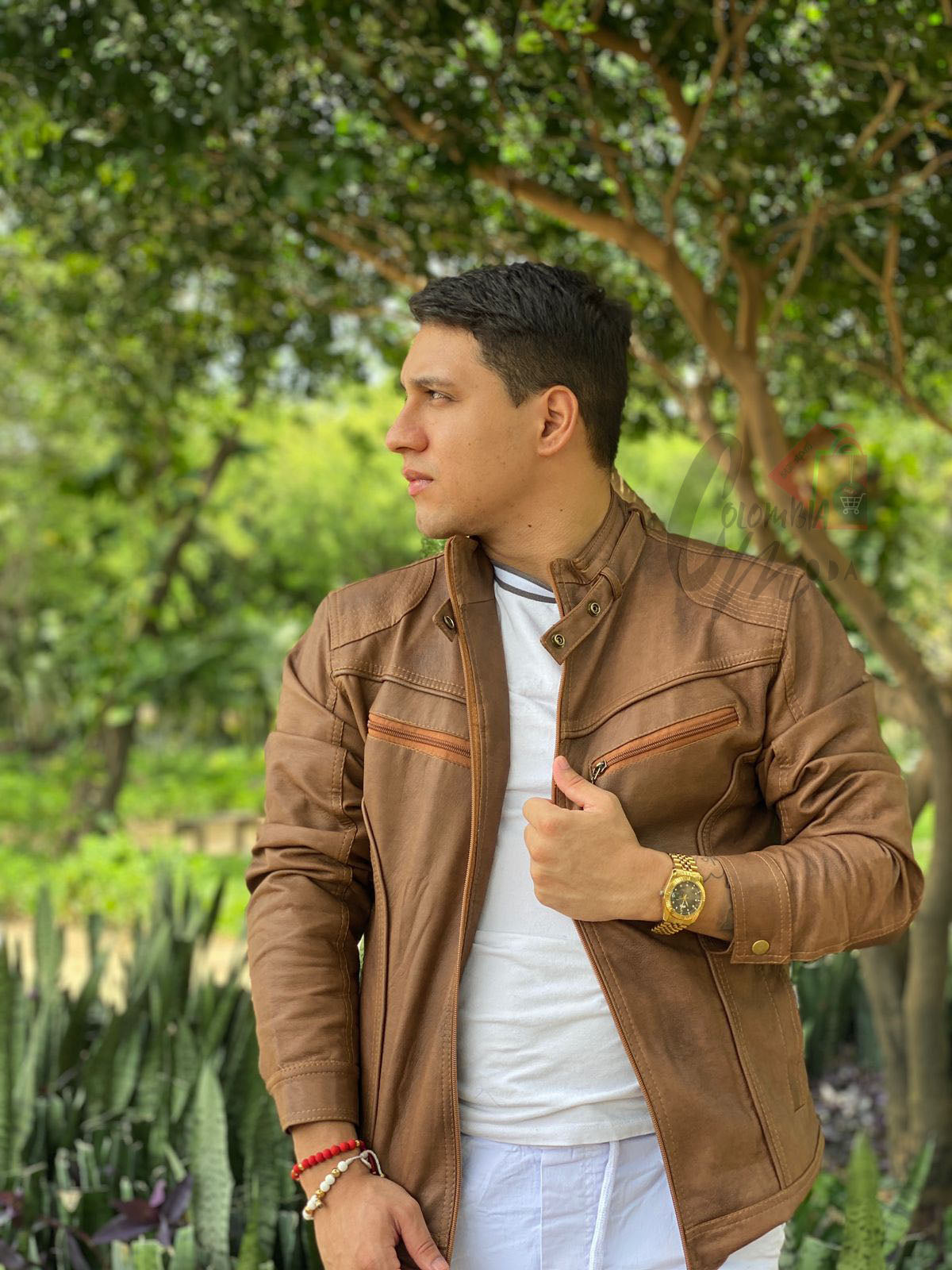 Chaqueta Cuero Clasico