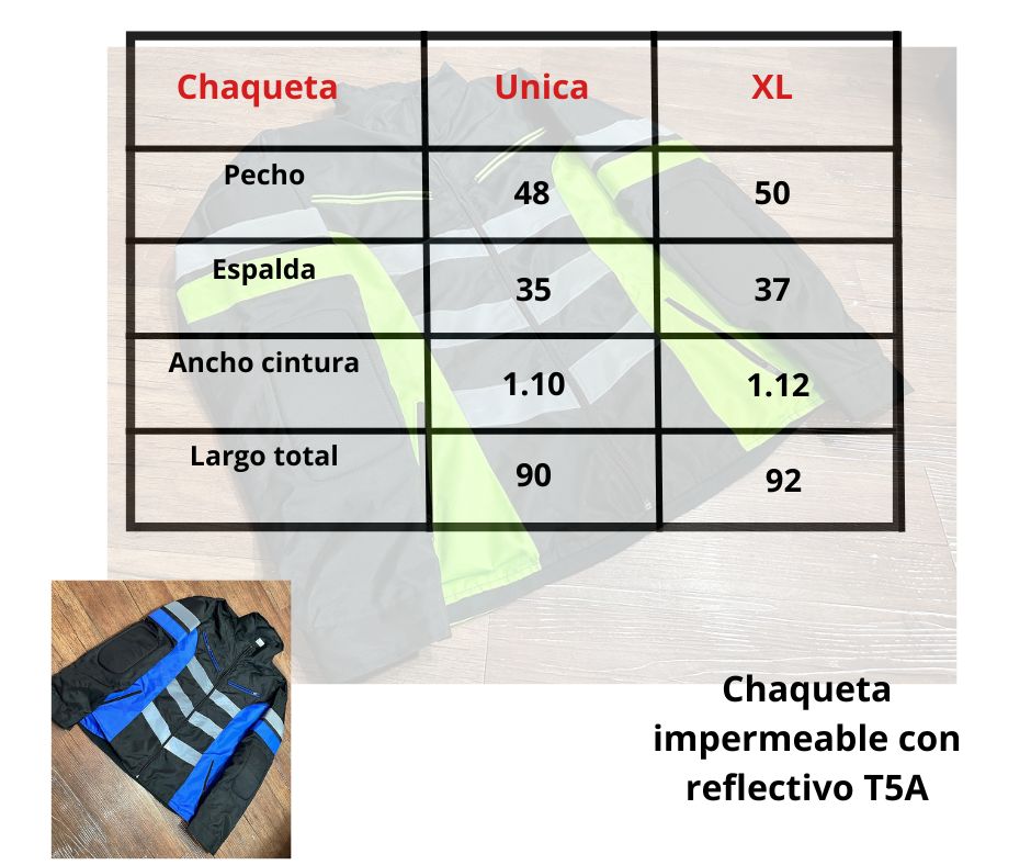 Chaqueta reflectiva