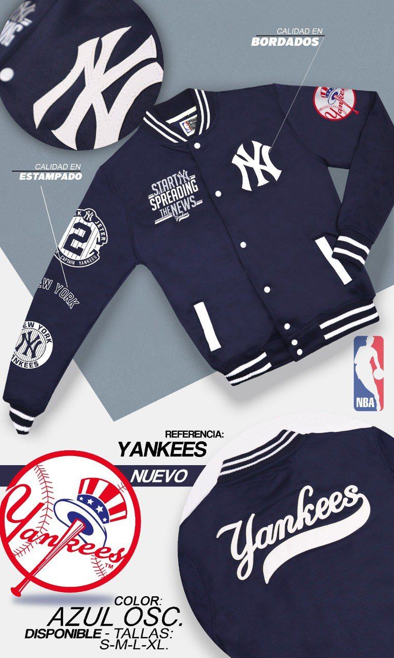 Chaqueta Beisbolera Yankees