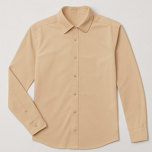 Camisa seda mango de hombre