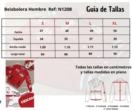 Chaqueta Beisbolera Yankees
