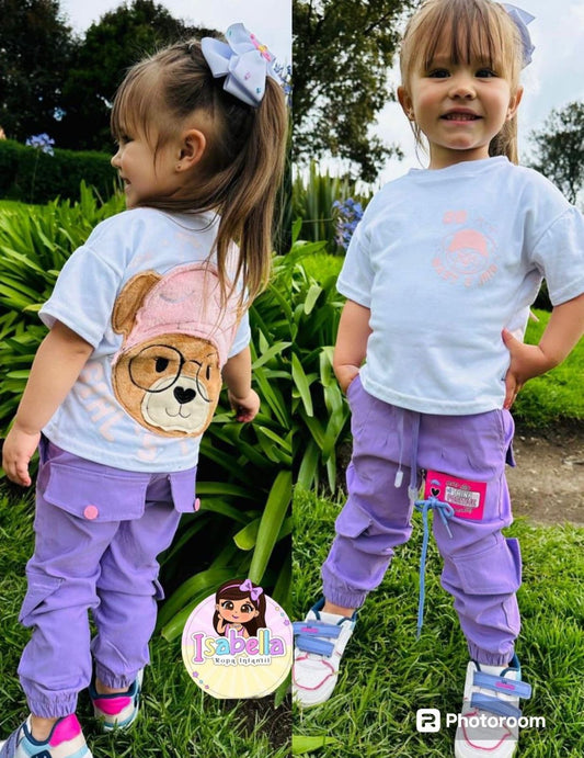 Conjunto niña  deportivo 2PZ