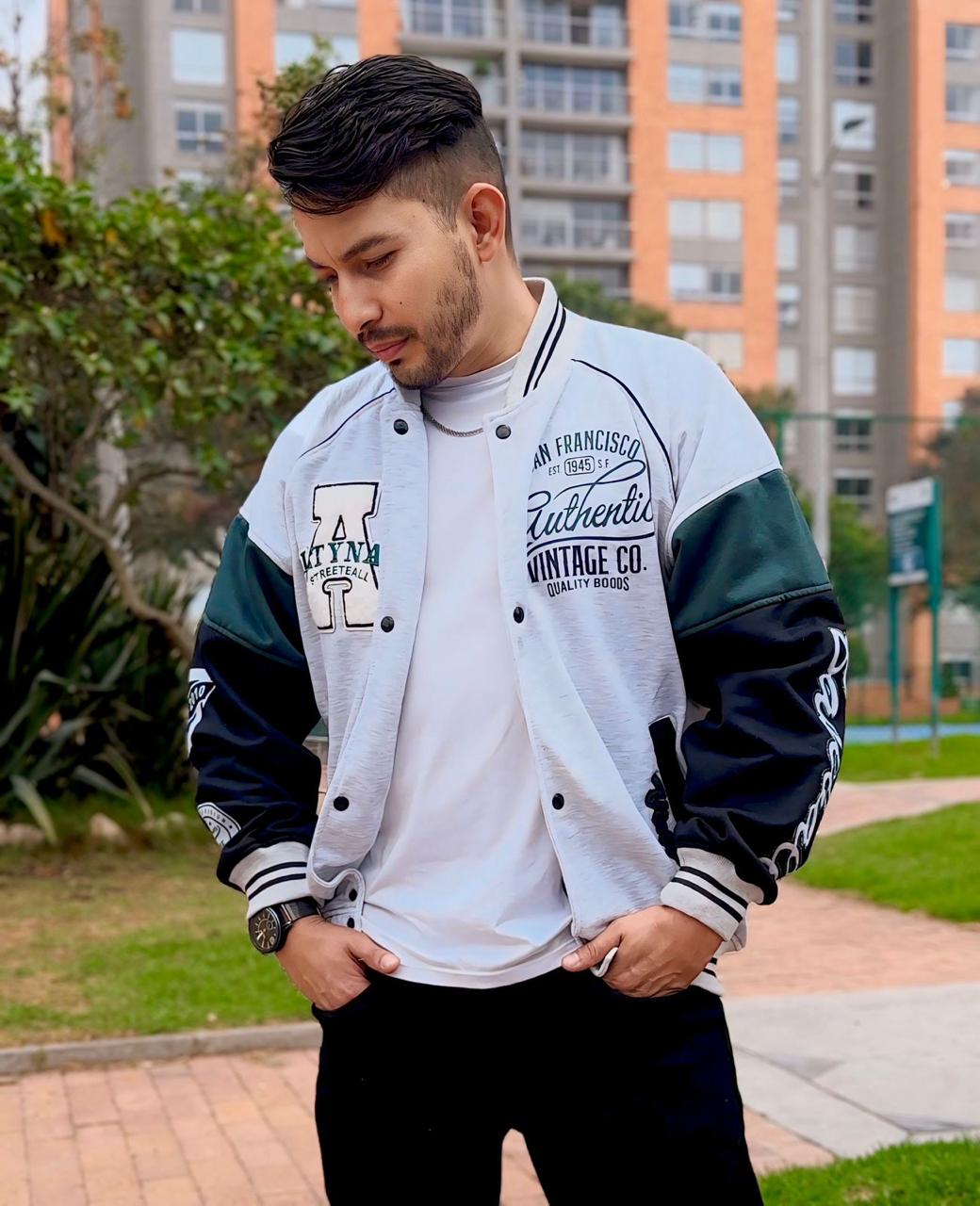 Chaqueta en algodón para caballero N120D