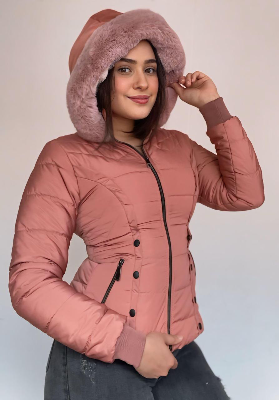 Chaqueta Capota Peluche