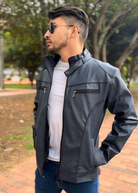 Chaqueta Cuero Clasico