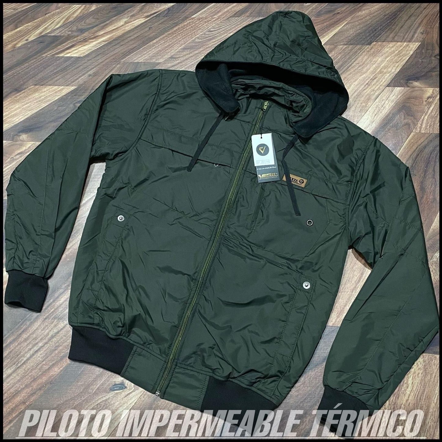 Chaqueta nautica impermeable talla Plus T43